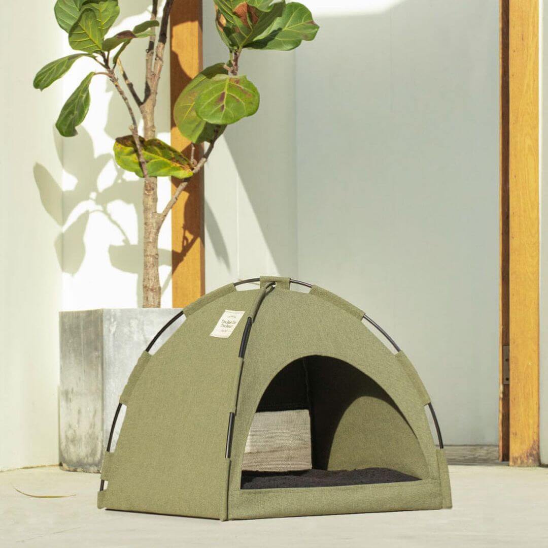 😺 THE COZY CAMPER – CAT TENT BED ⛺💤