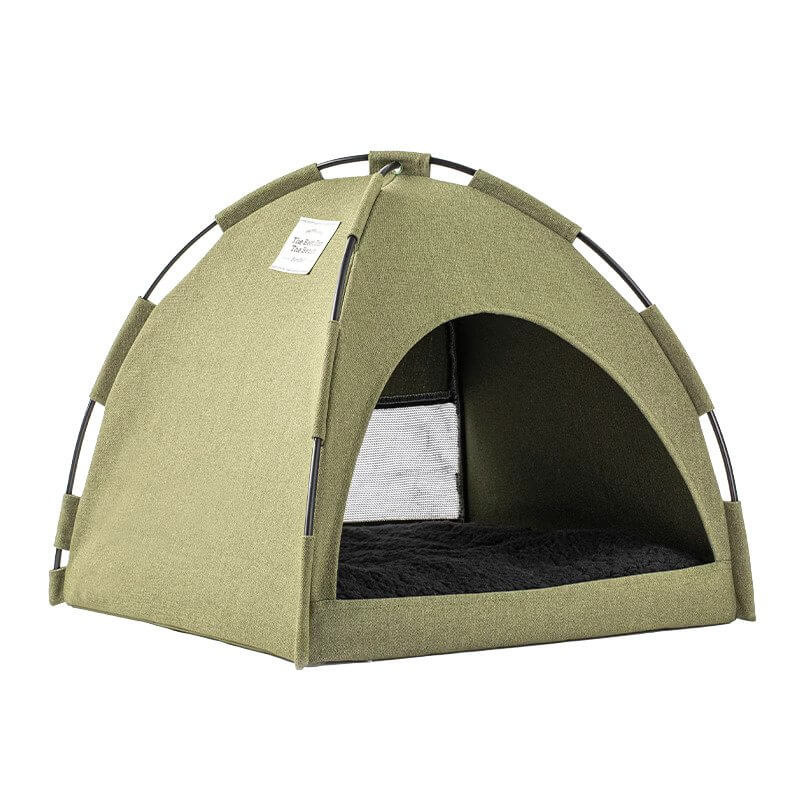 😺 THE COZY CAMPER – CAT TENT BED ⛺💤